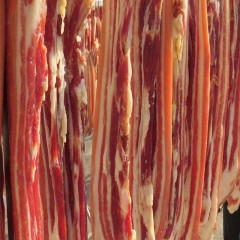 江西农家自制土猪腊肉咸肉日晒风干五花肉非四川烟熏腊肉1斤1包