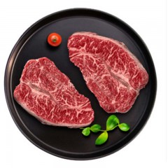 西捷加拿大进口安格斯AAA原切雪花牛排套餐非腌制牛肉新鲜牛扒厚