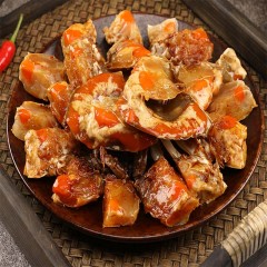 酱蟹韩国醉蟹韩式酱蟹梭子蟹即食海鲜腌螃蟹罐装宁波舟山红膏呛蟹