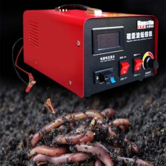 蚯蚓捕捉机电打蚯蚓的机器专用全自动开肚机地龙仪一体12V大功率